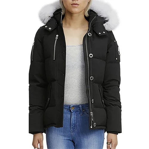 무스너클 쓰리쿼터 패딩 자켓 블랙 (여성용) · 김** 고객님