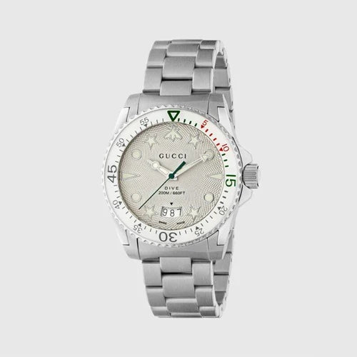 구찌 체인 스트랩 다이브 시계 40mm 화이트판 · 윤** 고객님