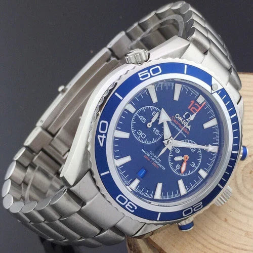 오메가 씨마스터 크로노 청판메탈 43mm · 소** 고객님