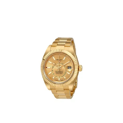 로렉스 SKY-DWELLER 오이스터 옐로우 골드 42MM - 정지훈 (비)착용- · *** 고객님