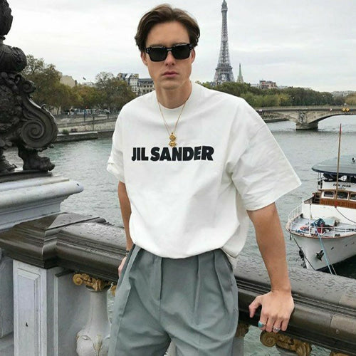 (국내배송, 당일출고) JIL SANDER 질샌더 베이직 반팔 티셔츠