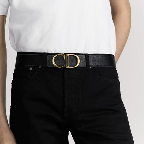 디올 CD 버클 리버시블 벨트 블랙/브라운 스트랩 ~4Color 버클~