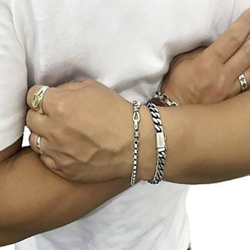 (국내배송) 세인트로랑 체인 팔찌