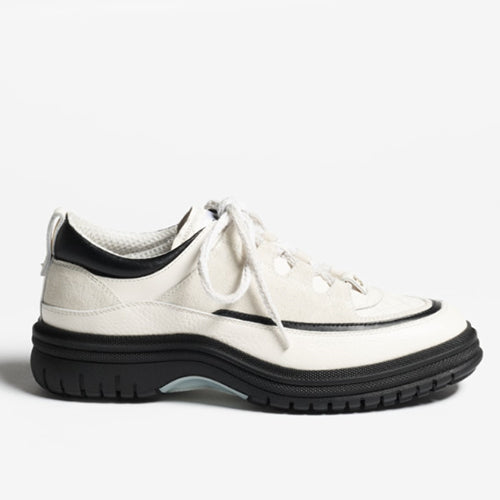 샤넬 스웨이드 스니커즈 화이트/블랙