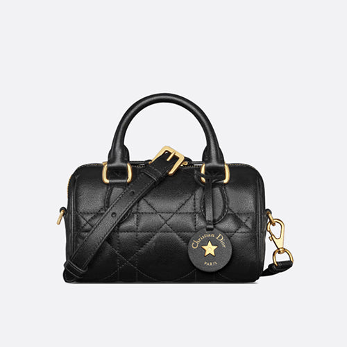 디올 그루브 16 미니 매크로까나쥬 핸드백 블랙