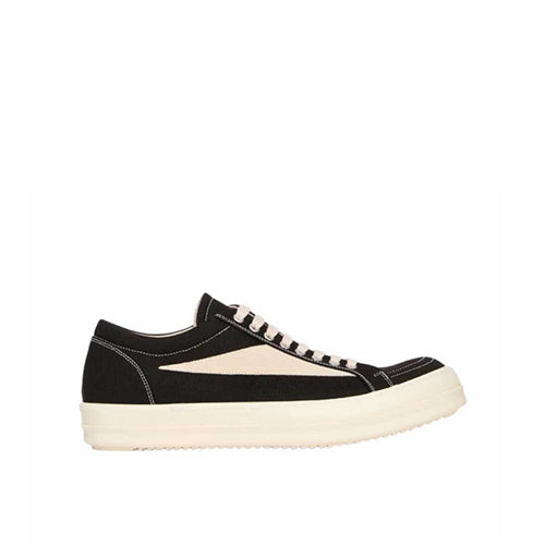 릭오웬스 다크쉐도우 리도 오버다이드 데님 빈티지 스니커즈 블랙 밀크