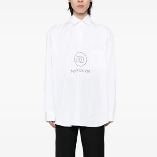 베트멍 화이트 클래식 셔츠