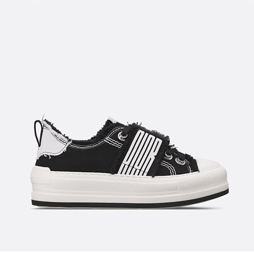 디올 워크앤디올 플랫폼 스니커즈 블랙