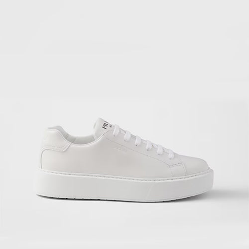 프라다 토블라흐 가죽 스니커즈 화이트