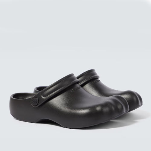 발렌시아가 선데이 몰디드 뮬 블랙