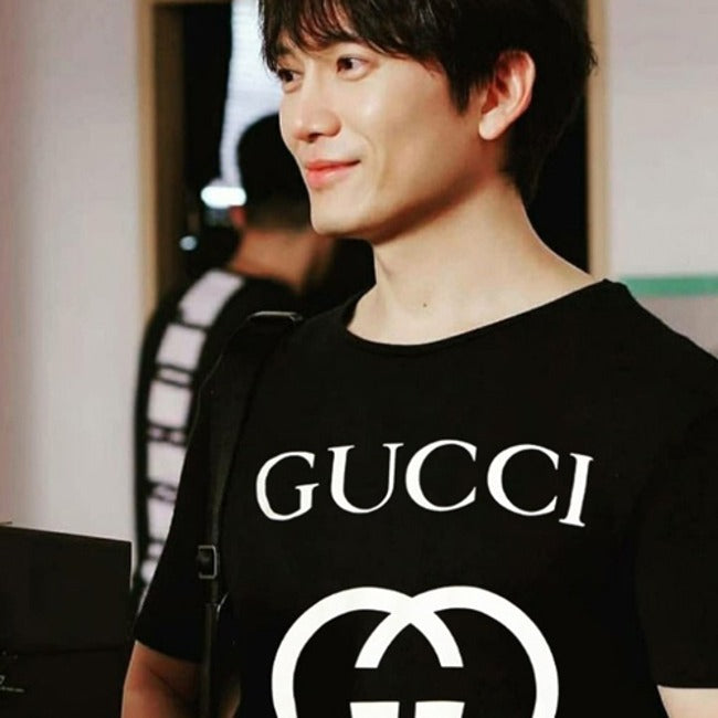 (국내배송, 당일출고) 구찌 빅로고 블랙 T-SHIRT - 재입고!!