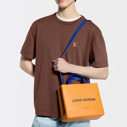 루이비통 미니 쇼퍼 토트백 옐로우