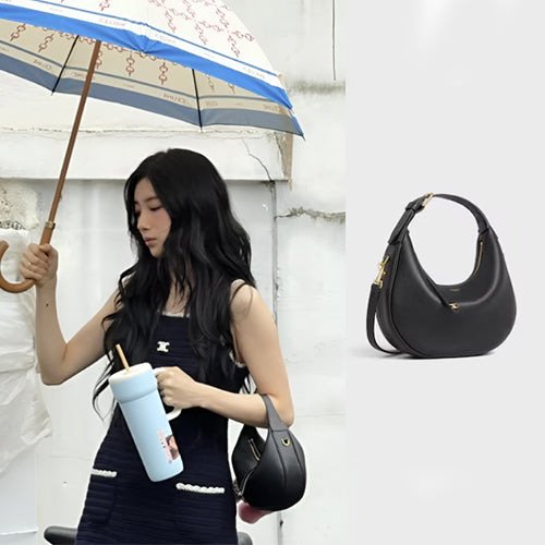 셀린느 틴 룰루 서플 핸드백 (수지 착용)