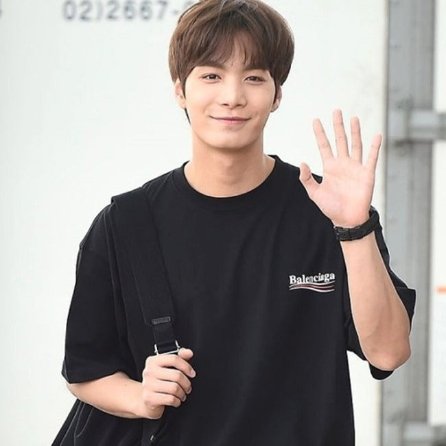 (국내배송, 당일출고) 발렌시아가 프린팅 웨이브로고 오버핏 반팔 티셔츠 -재입고!!-