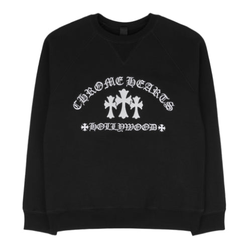 크롬하츠 세메터리 헐리우드 스웨트셔츠 블랙