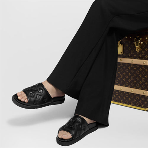 루이비통 마이애미 슬리퍼 블랙