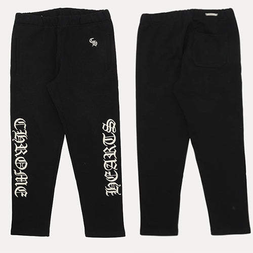 크롬하츠 Embroidered 스웨트팬츠 블랙