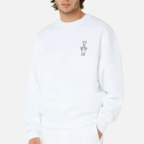 (국내배송, 당일출고) 아미 X 장 줄리앙 리미티드 에디션 맨투맨 티셔츠-3타입