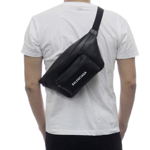 발렌시아가 에브리데이 벨트백 블랙