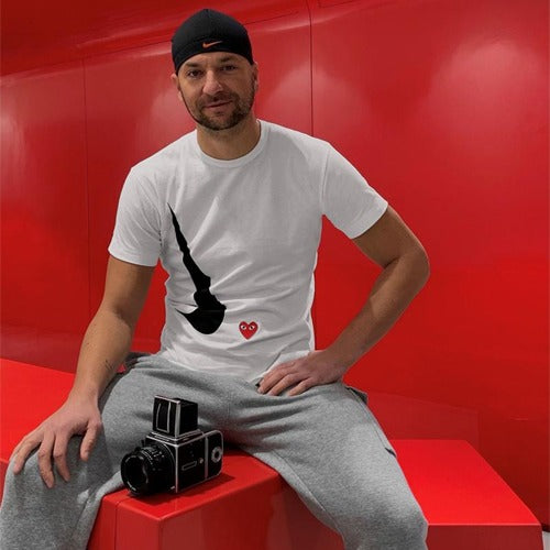 (국내배송) 나이키 X 꼼데가르송 콜라보 반팔티셔츠 ~2Color~