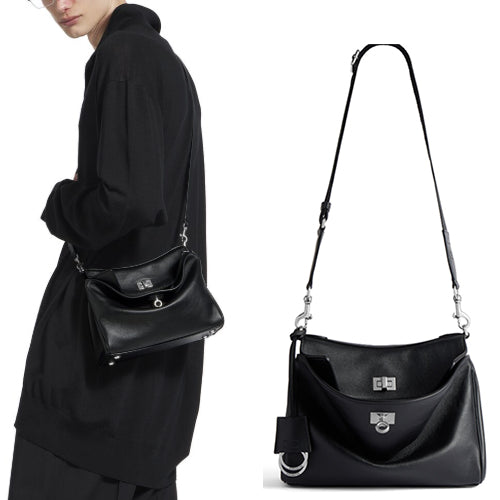 발렌시아가 로데오 메신저 크로스백 스몰 블랙