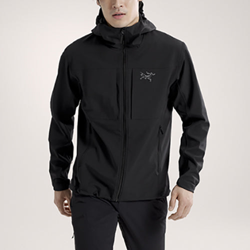 아크테릭스 감마 MX 바람막이 자켓후디 블랙