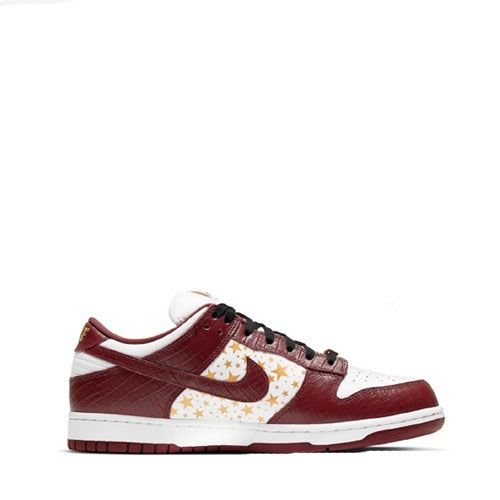 나이키 X 슈프림 덩크 로우 바크루트 브라운