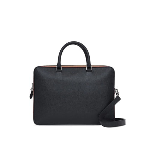 버버리 아이콘 스트라이프 그레인 브리프케이스