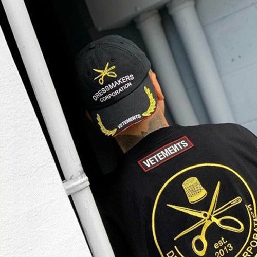 (국내배송, 당일출고) 베트멍 x 리복 드레스메이커 자수 코튼 볼캡