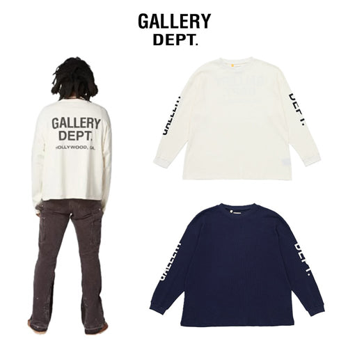 (국내배송) 갤러리 디파트먼트 와플 오버핏 롱 슬리브 ~2Color~