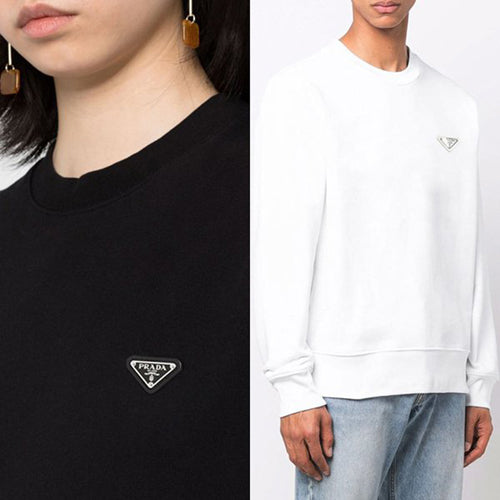 (국내배송) 프라다 삼각 로고 플레이트 맨투맨 ~3Color~