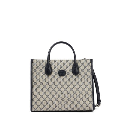 구찌 GG 슈테닉 라지 캔버스 토트백