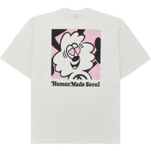 (국내배송) 휴먼메이드 X 베르디 서울 스토어 한정판 반팔 티셔츠 ~2Color~