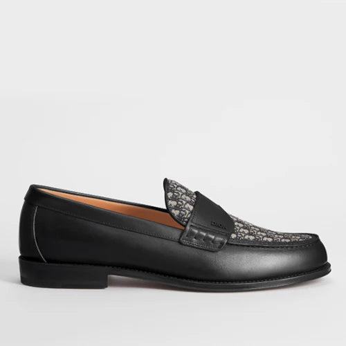 디올 그랑빌 로퍼 디올 오블리크 자카드  베이지/블랙 · 박** 고객님