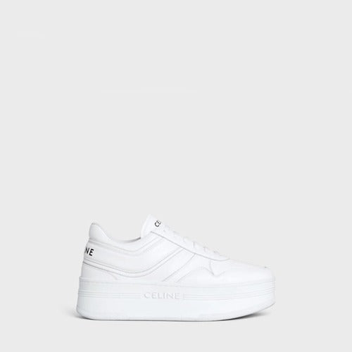 셀린느 웨지 아웃솔 블록 스니커즈 옵틱 화이트