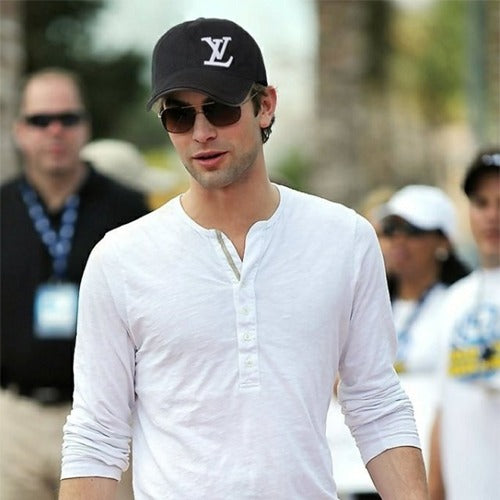 (국내배송) 루이비통 LV자수 로고 볼캡