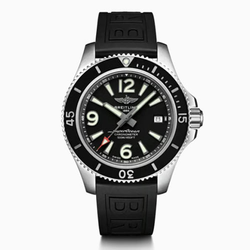 브라이틀링 슈퍼오션 오토매틱 44mm 블랙