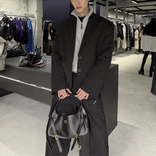 발렌시아가 벨 에어 스몰 숄더백 블랙