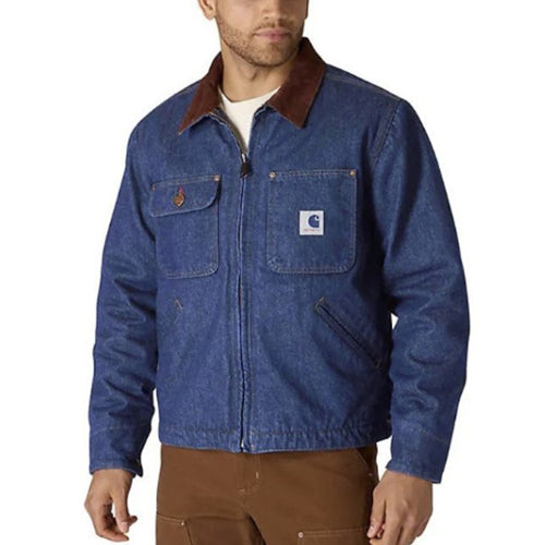 칼하트 데님 크래프티드 셰르파 초어 점퍼자켓 ~2Color~