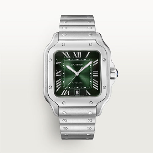 까르띠에 산토스 드 워치 라지 그린판 (최신버전 하이퀄리티)