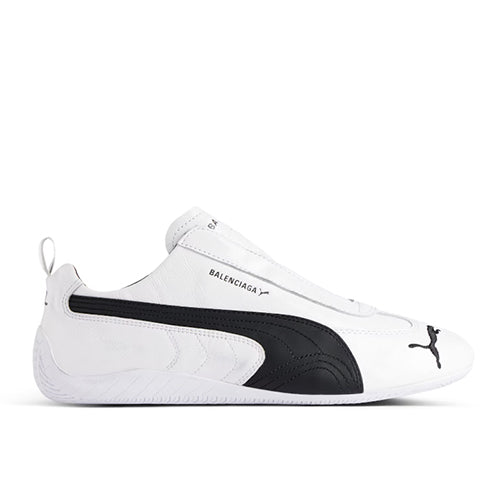 발렌시아가 x 푸마 스피드캣 레더 스니거즈 화이트