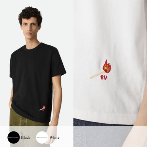 (국내배송, 당일출고) 보테가 베네타 성냥 자수 반팔 티셔츠 ~2Color~