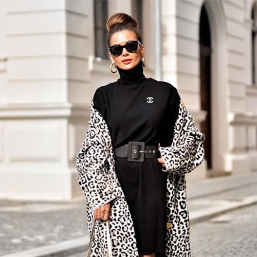 (국내배송, 당일출고) 샤넬 클래식 로고 자수 터틀넥