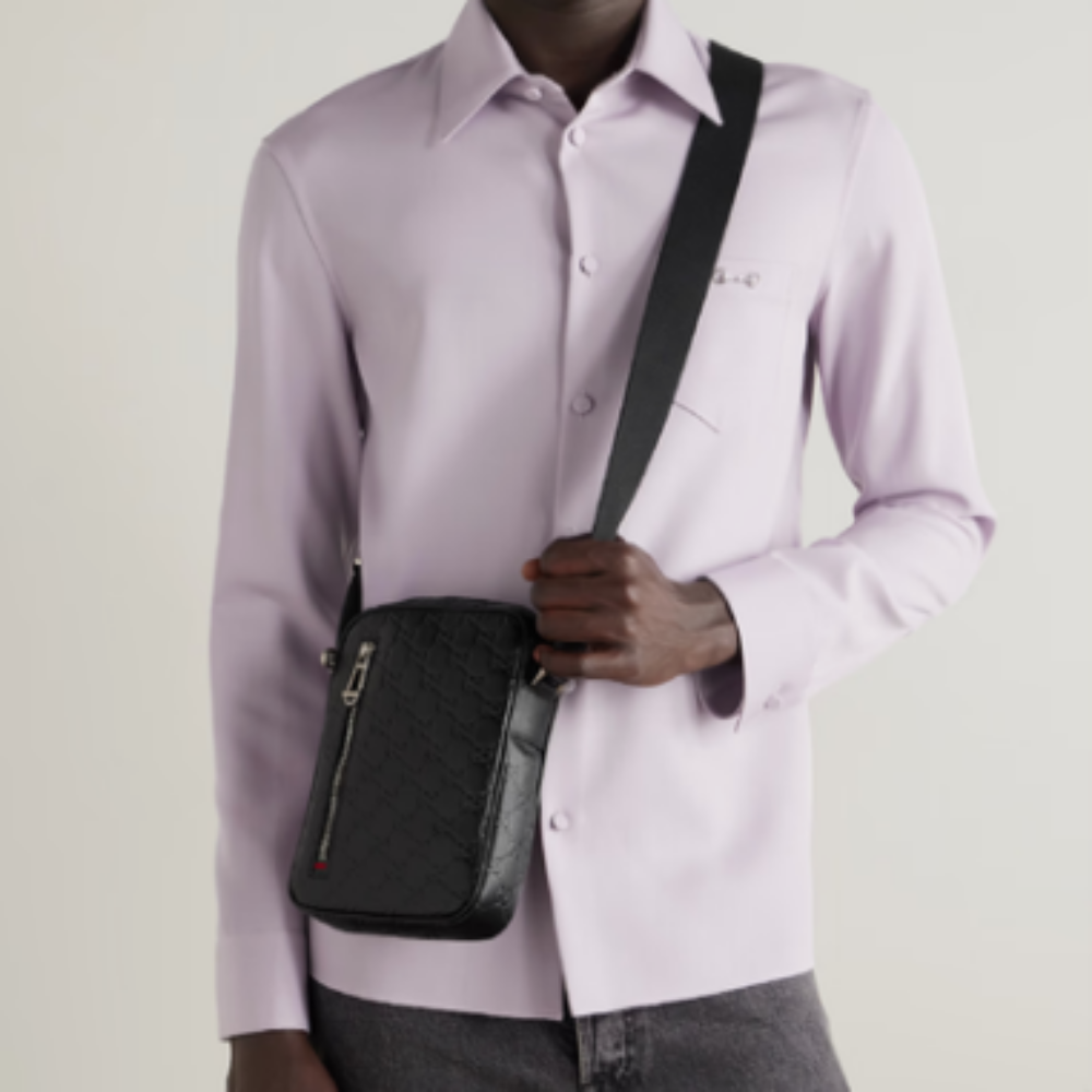 구찌 GG 엠블럼 스몰 크로스바디 백