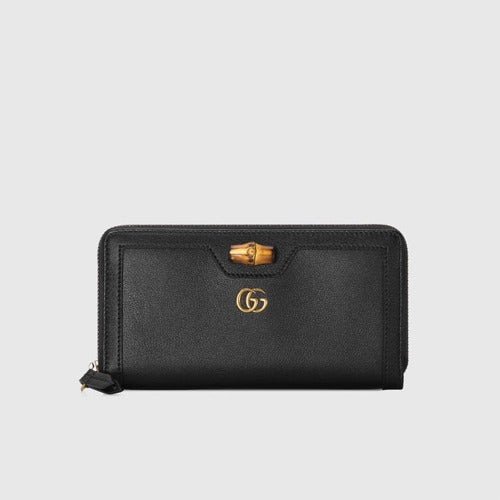 21F/W 구찌 다이애나 장지갑 블랙