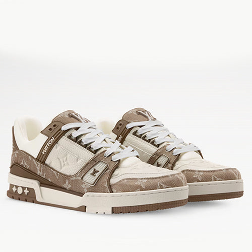 루이비통 LV 트레이너 데님 스니커즈
