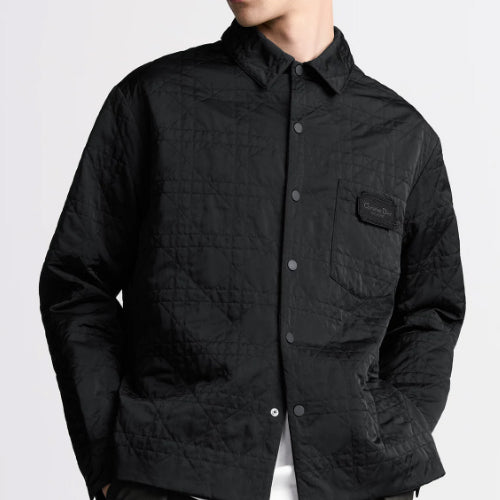 디올 까나쥬 오버셔츠 블랙