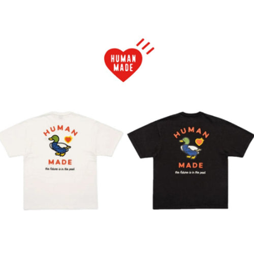 (국내배송) 휴먼 메이드 덕 그래픽 반팔 티셔츠 ~2Color~
