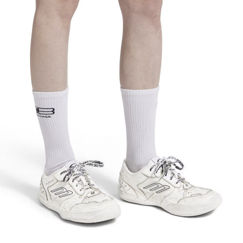 발렌시아가 햄튼스 원 아웃 스니커즈 화이트