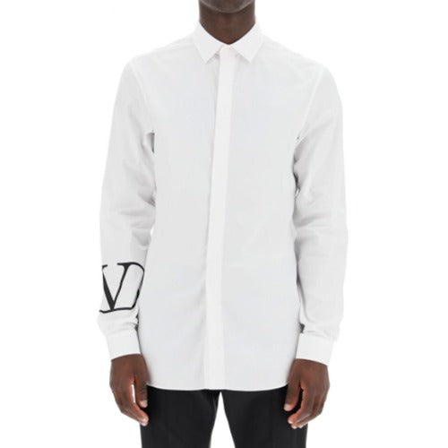 (국내배송) 발렌티노 V로고 솔리드 셔츠 ~2Color~